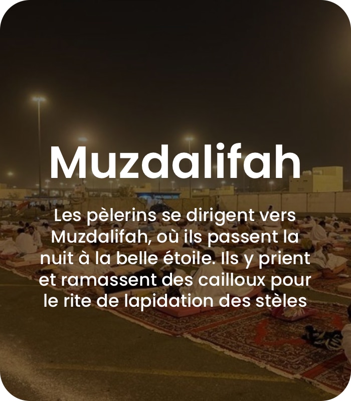 Étape 6 hajj